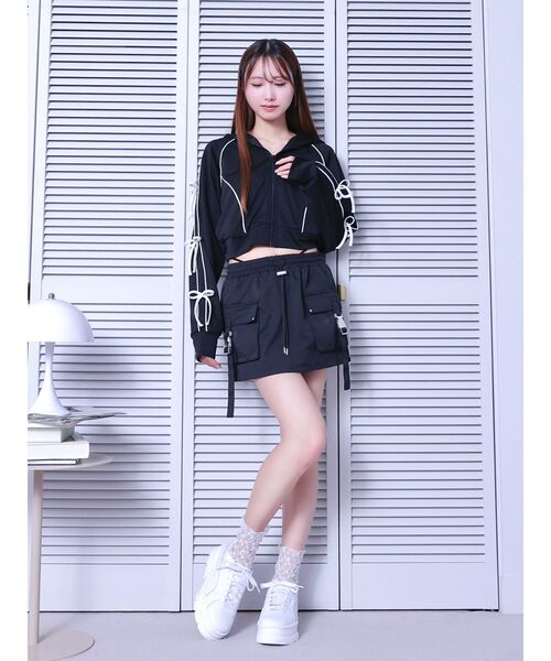 EATME(イートミー)の「カーゴミニスカート(スカート・レディース・ブラック/グレー/ピンク・FREE)」の19枚目の写真