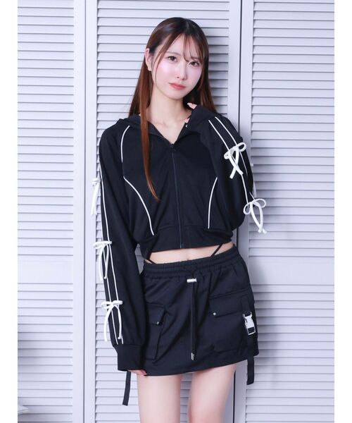 EATME(イートミー)の「カーゴミニスカート(スカート・レディース・ブラック/グレー/ピンク・FREE)」の20枚目の写真