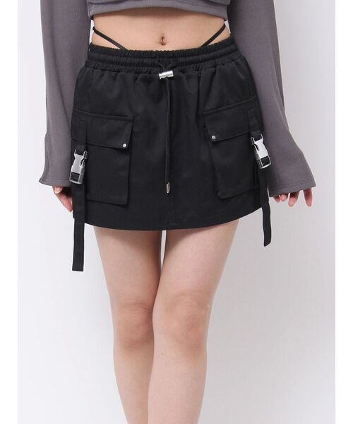 EATME(イートミー)の「カーゴミニスカート(スカート・レディース・ブラック/グレー/ピンク・FREE)」の9枚目の写真