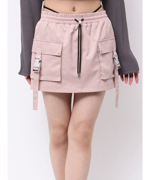 EATME(イートミー)の「カーゴミニスカート(スカート・レディース・ブラック/グレー/ピンク・FREE)」の10枚目の写真