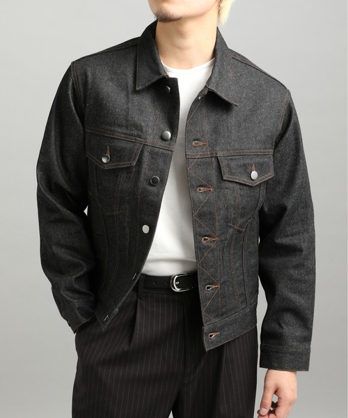 LUGER SYSORUS ジップデニムジャケット LUGER SYSORUS ジップデニムジャケット LUGER SYSORUS ジップデニム