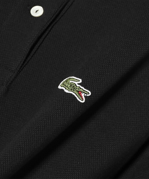 ラコステ　ヘビーピケポロ　ブラック３　新品未使用 セール】【別注】LACOSTE / ヘビー ピケ ポロ ショートスリーブ