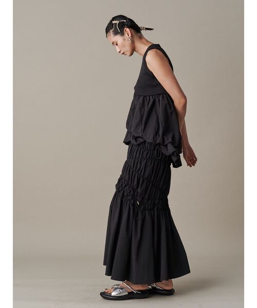 UN3D.新品VOLUME BALLOON TOP/ボリュームバルーントップ VOLUME BALLOON TOP【セットアップ着用可能】 / ボリューム