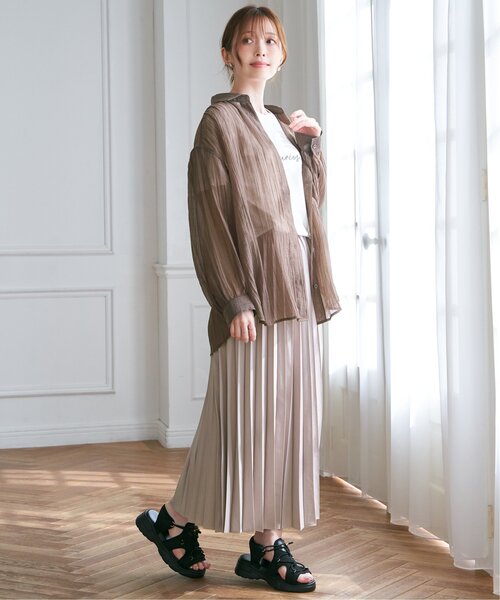 ikka（イッカ）の「スポーティーサンダル（サンダル・レディース・グレー/ブラック・M/L）」の18枚目の写真