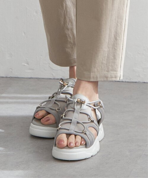 ikka（イッカ）の「スポーティーサンダル（サンダル・レディース・グレー/ブラック・M/L）」の17枚目の写真