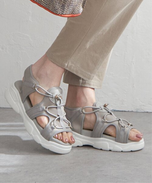 ikka（イッカ）の「スポーティーサンダル（サンダル・レディース・グレー/ブラック・M/L）」の16枚目の写真