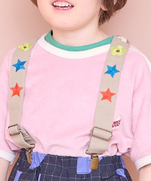 MARKEY'S(マーキーズ)の「シシュウサスペンダー(サスペンダー・キッズ・ブルー/ベージュ・S/M)」の10枚目の写真