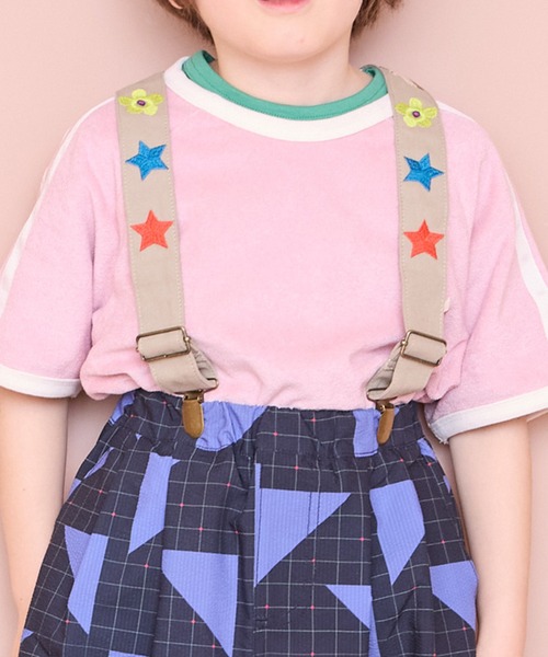 MARKEY'S(マーキーズ)の「シシュウサスペンダー(サスペンダー・キッズ・ブルー/ベージュ・S/M)」の11枚目の写真