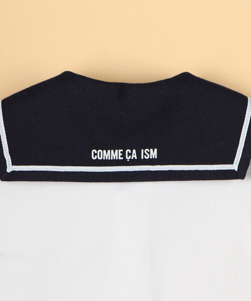 COMME CA ISM（コムサイズム）の「セーラー 半袖ツーウェイオール（その他ベビー用品・キッズ・ネイビー系/ホワイト系その他・60-80cm）」の6枚目の写真