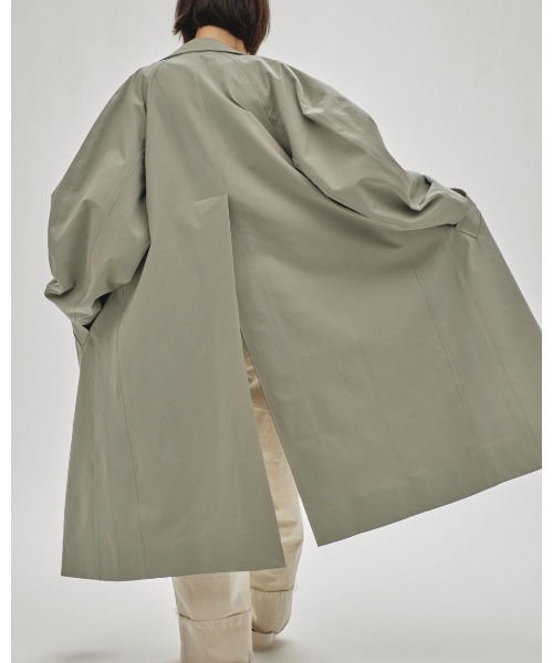 TODAYFUL(トゥデイフル)の「TODAYFUL Soutiencollar Spring Coat 12510004(ステンカラーコート・レディース・ネイビー/グリーン/オフホワイト・36/38)」の10枚目の写真