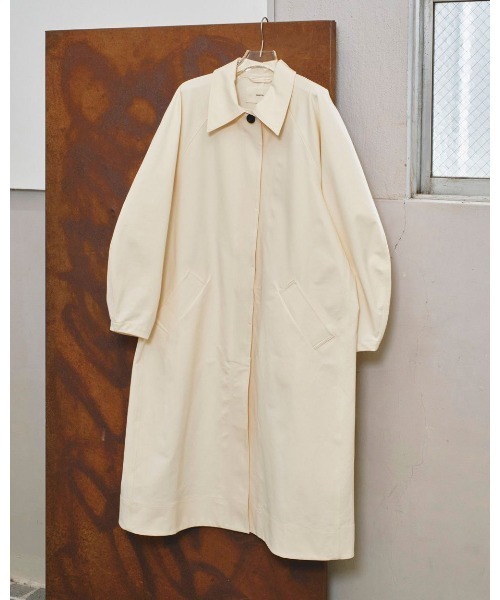 TODAYFUL(トゥデイフル)の「TODAYFUL Soutiencollar Spring Coat 12510004(ステンカラーコート・レディース・ネイビー/グリーン/オフホワイト・36/38)」の21枚目の写真