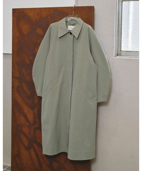 TODAYFUL(トゥデイフル)の「TODAYFUL Soutiencollar Spring Coat 12510004(ステンカラーコート・レディース・ネイビー/グリーン/オフホワイト・36/38)」の22枚目の写真
