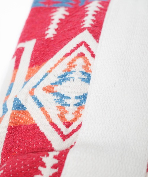 PENDLETON（ペンドルトン）の「【PE2】【PENDLETON/ペンドルトン】JAQUARD MINI TOTE ジャガード ミニ トートバッグ（トートバッグ・レディース・レッド/チャコールグレー・FREE）」の9枚目の写真