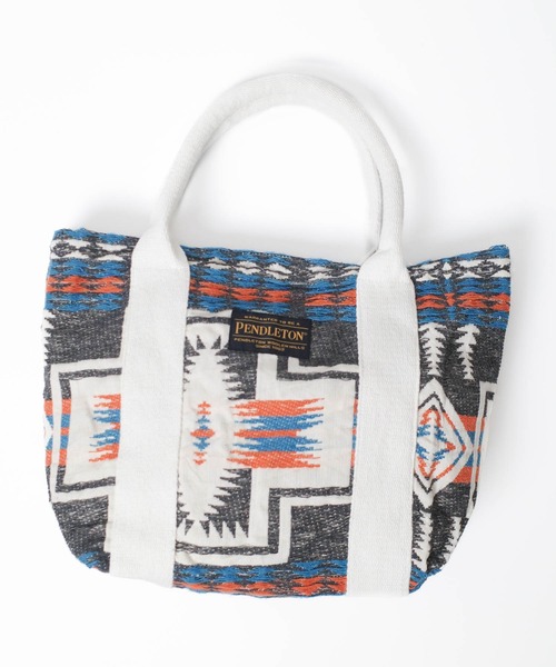PENDLETON（ペンドルトン）の「【PE2】【PENDLETON/ペンドルトン】JAQUARD MINI TOTE ジャガード ミニ トートバッグ（トートバッグ・レディース・レッド/チャコールグレー・FREE）」の12枚目の写真