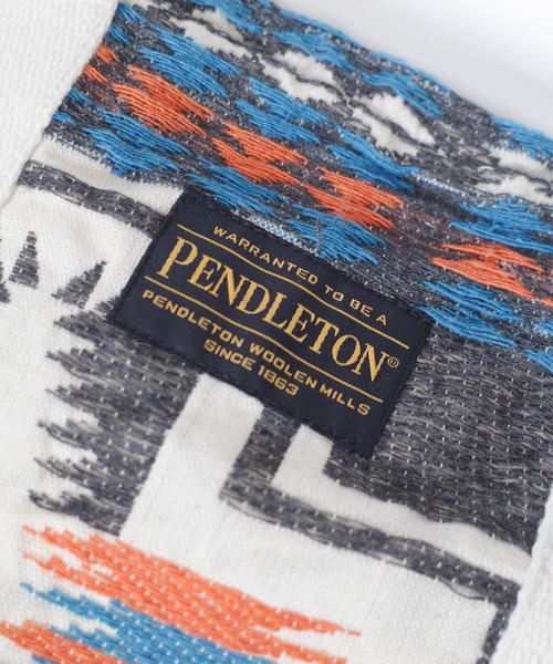 PENDLETON（ペンドルトン）の「【PE2】【PENDLETON/ペンドルトン】JAQUARD MINI TOTE ジャガード ミニ トートバッグ（トートバッグ・レディース・レッド/チャコールグレー・FREE）」の13枚目の写真