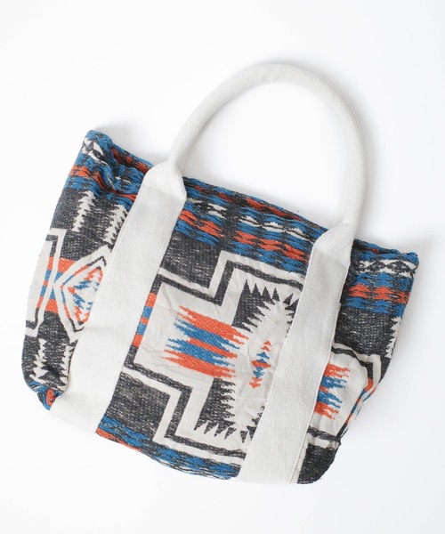 PENDLETON（ペンドルトン）の「【PE2】【PENDLETON/ペンドルトン】JAQUARD MINI TOTE ジャガード ミニ トートバッグ（トートバッグ・レディース・レッド/チャコールグレー・FREE）」の16枚目の写真