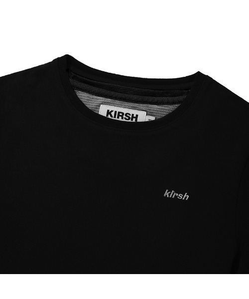[KIRSH] STRIPE LAYERED T-SHIRT 2PACK★Tシャツ MUSINSA公式 | KIRSH Striped Layered T-Shirt Two Pack [Black]