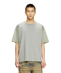 【信頼】 DIESEL｜ディーゼル（メンズ）のTシャツ/カットソー（グレー トップス