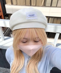 LAC-VERT | レースタグベレー帽(キャップ)