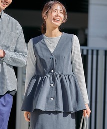 FOUND GOOD | ペプラムベスト(ベスト)