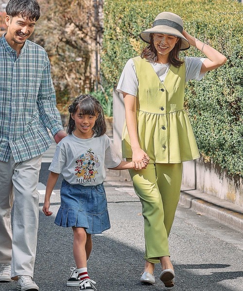 FOUND GOOD（ファウンドグッド）の「ペプラムベスト（ベスト・レディース・グレー系8/イエロー系2/アイボリー/ブラック・S/M/L）」の9枚目の写真