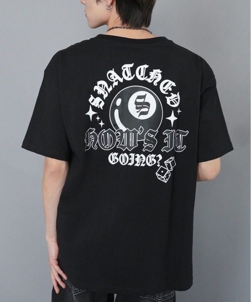 バックプリントストリートTシャツ/8ボール（Tシャツ/カットソー