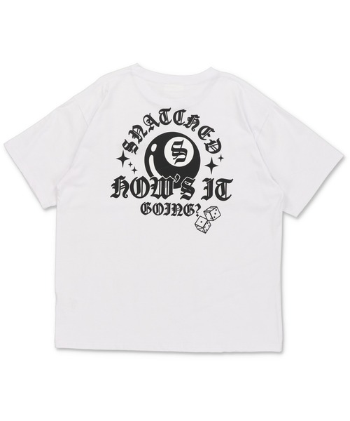 SPINNS（スピンズ）の「バックプリントストリートTシャツ/8ボール（Tシャツ/カットソー・メンズ・ホワイト/ブラック/ピンク系その他/ブラック系その他・ONESIZE）」の14枚目の写真