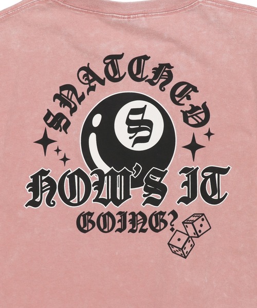 SPINNS（スピンズ）の「バックプリントストリートTシャツ/8ボール（Tシャツ/カットソー・メンズ・ホワイト/ブラック/ピンク系その他/ブラック系その他・ONESIZE）」の7枚目の写真