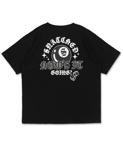 ナゴンスタンス　Tシャツ　バックプリント nagonstans(ナゴンスタンス)｜MIX Border Twist Sleeve ロングT