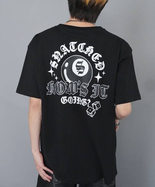 【国内発送】STONE  コンパス バックプリント Tシャツ Stone Island コンパスパッチ Tシャツ | ブルー | FARFETCH JP