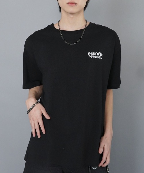 バックプリントストリートTシャツ/8ボール（Tシャツ/カットソー