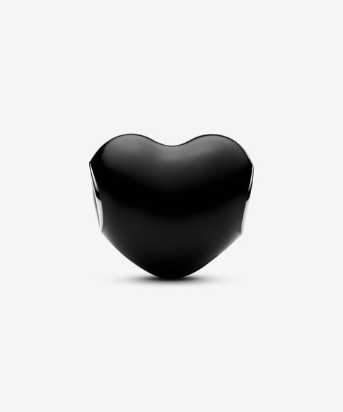 ブラック ハート チャーム（チャーム）｜Pandora（パンドラ）の