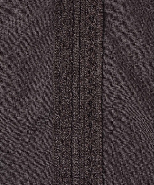ADAM PATEK(アダムパテック)の「【ADAMPATEK/アダムパテック】overdyed cuban shirt/製品染めキューバシャツ(シャツ/ブラウス・メンズ・チャコールグレー/ブラック・2/1)」の4枚目の写真