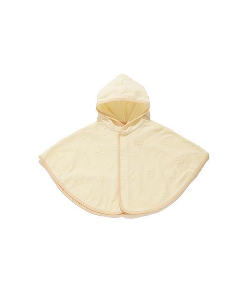未使用 タグ付き 現行 GELATO PIQUE 80 ポンチョ ラッピング済み】【BABY】パウダーベアポンチョ＆ソックスSET