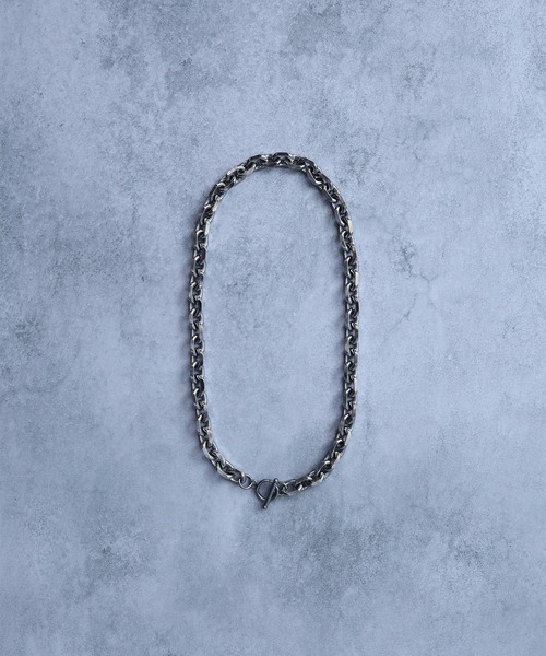 ARROWM（アローム）の「ARROWM カットアズキチェーンネックレス（ネックレス・メンズ・シルバー・FREE）」の2枚目の写真