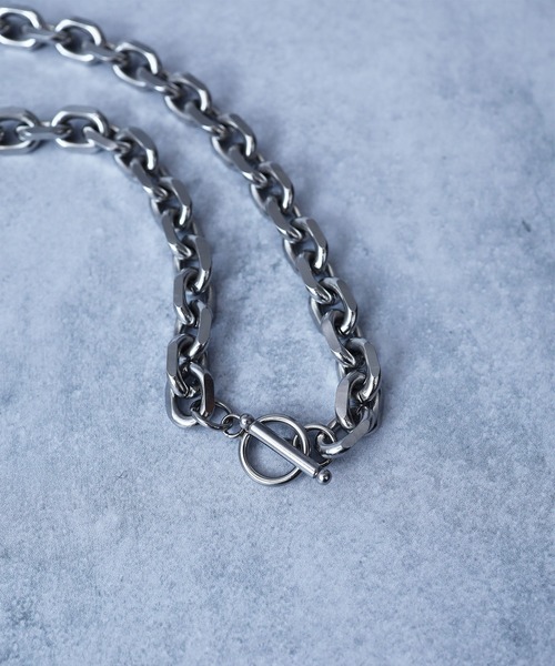 ARROWM（アローム）の「ARROWM カットアズキチェーンネックレス（ネックレス・メンズ・シルバー・FREE）」の4枚目の写真