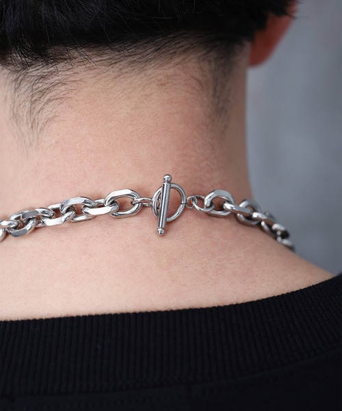 ARROWM（アローム）の「ARROWM カットアズキチェーンネックレス（ネックレス・メンズ・シルバー・FREE）」の7枚目の写真