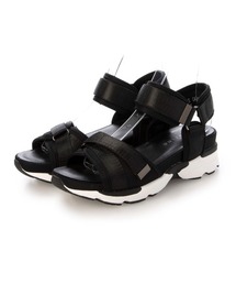 carino | 厚底クロスベルトスポーツサンダル(サンダル)