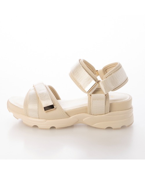 MODE ET JACOMO carino クロスストラップトングサンダル