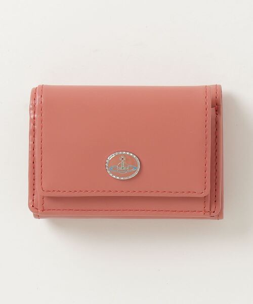 【国内発送】Vivienne Westwood VINTAGE ORB 三つ折りミニ財布 VINTAGE ORB LEATHER TRIFOLD WALLET MINI（財布）｜Vivienne
