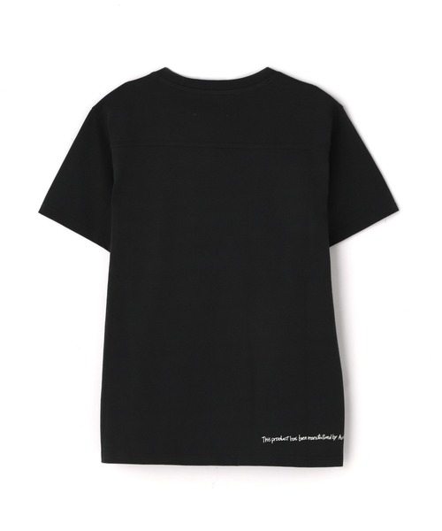AVIREX(アヴィレックス)の「MILITARY ORGANDY POCKET T-SHIRT/ミリタリーオーガンジーポケットTシャツ(Tシャツ/カットソー・レディース・チャコールグレー/ブルー/オフホワイト・S/M/L)」の4枚目の写真