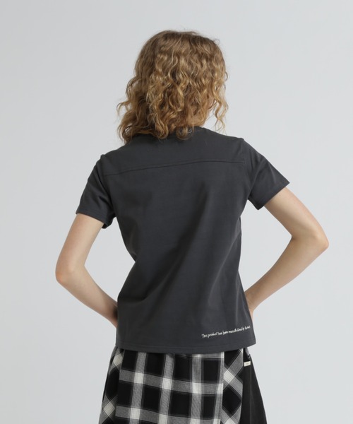 AVIREX(アヴィレックス)の「MILITARY ORGANDY POCKET T-SHIRT/ミリタリーオーガンジーポケットTシャツ(Tシャツ/カットソー・レディース・チャコールグレー/ブルー/オフホワイト・S/M/L)」の20枚目の写真
