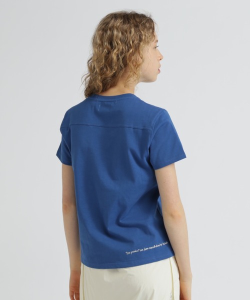 AVIREX(アヴィレックス)の「MILITARY ORGANDY POCKET T-SHIRT/ミリタリーオーガンジーポケットTシャツ(Tシャツ/カットソー・レディース・チャコールグレー/ブルー/オフホワイト・S/M/L)」の16枚目の写真