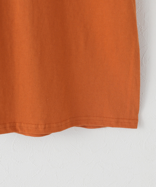 NOTHIN SPECIAL(ナッシンスペシャル)の「【NOTHIN SPECIAL/ナッシンスペシャル】 NEVER FREE TEE(Tシャツ/カットソー・レディース・オレンジ・MEDIUM)」の6枚目の写真