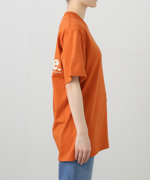 NOTHIN SPECIAL(ナッシンスペシャル)の「【NOTHIN SPECIAL/ナッシンスペシャル】 NEVER FREE TEE(Tシャツ/カットソー・レディース・オレンジ・MEDIUM)」の13枚目の写真