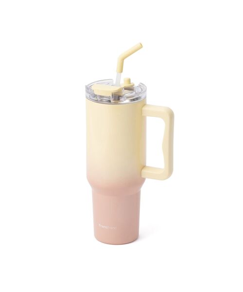Francfranc(フランフラン)の「大型ステンレスマグ 1100ml イエロー(グラス/マグカップ/タンブラー・レディース・イエロー・FREE)」の1枚目の写真