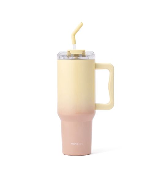 Francfranc(フランフラン)の「大型ステンレスマグ 1100ml イエロー(グラス/マグカップ/タンブラー・レディース・イエロー・FREE)」の4枚目の写真