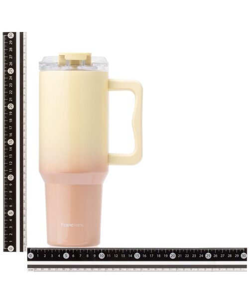 Francfranc(フランフラン)の「大型ステンレスマグ 1100ml イエロー(グラス/マグカップ/タンブラー・レディース・イエロー・FREE)」の13枚目の写真