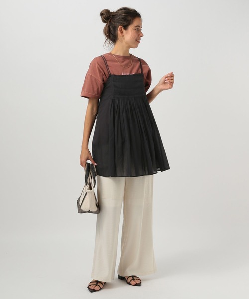 BAYFLOW（ベイフロー）の「インディアンキャミソールビスチェ（キャミソール・レディース・レッド/ブラック/ブルー・FREE）」の4枚目の写真