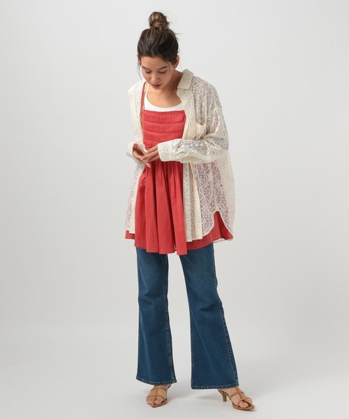 BAYFLOW（ベイフロー）の「インディアンキャミソールビスチェ（キャミソール・レディース・レッド/ブラック/ブルー・FREE）」の7枚目の写真